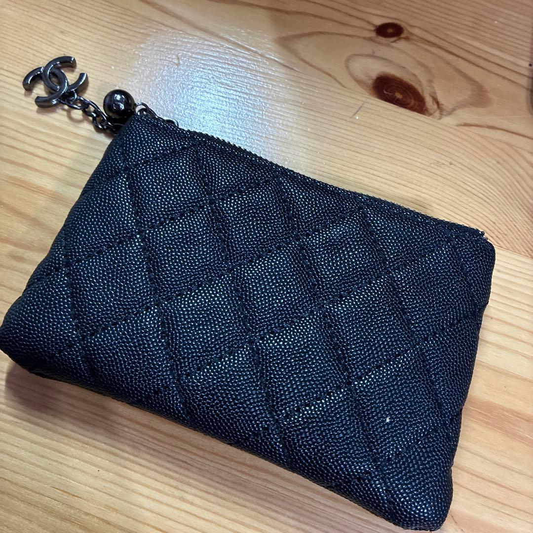 CHANEL ブラック ナイロン ケース