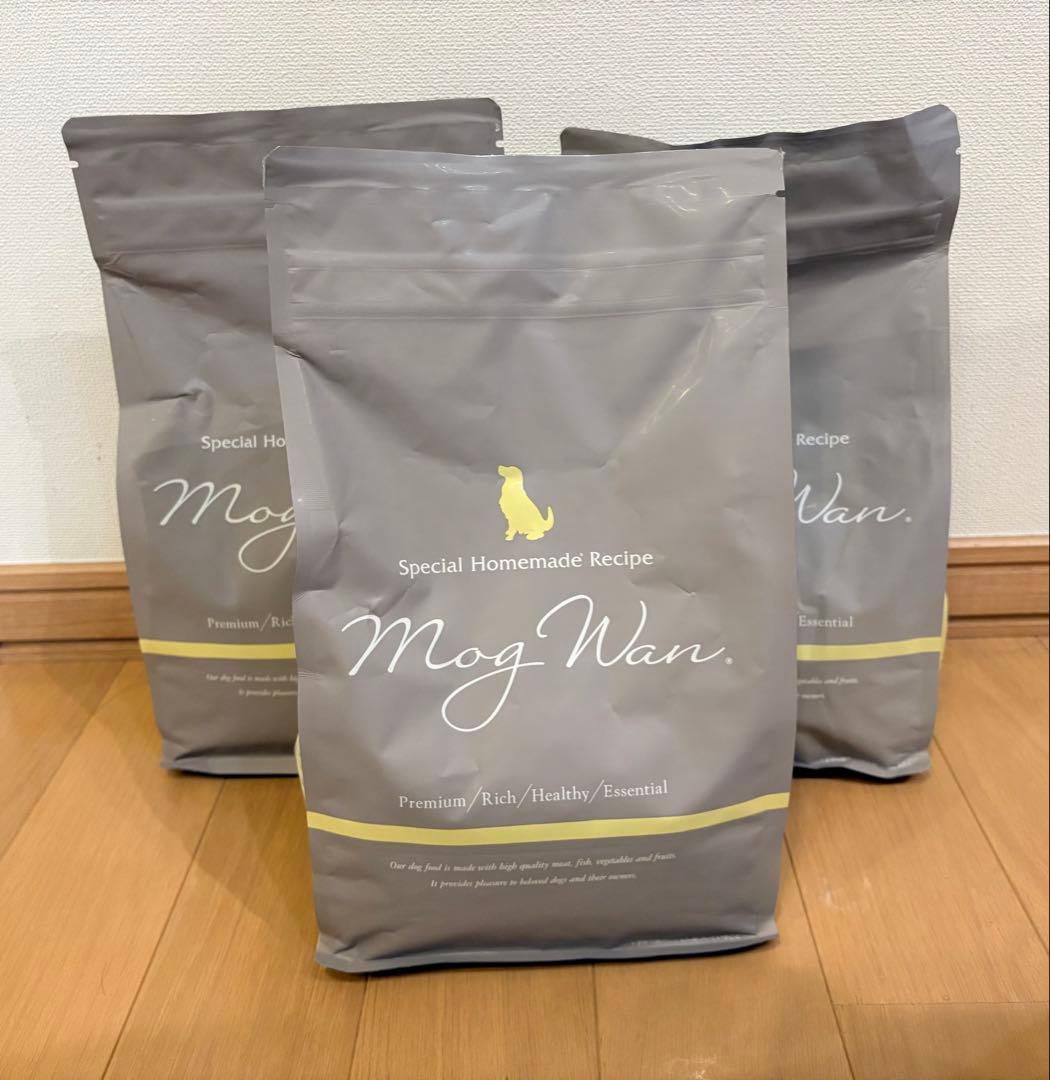 【新品・未開封】モグワン ドライフード 1.8kg（３袋）