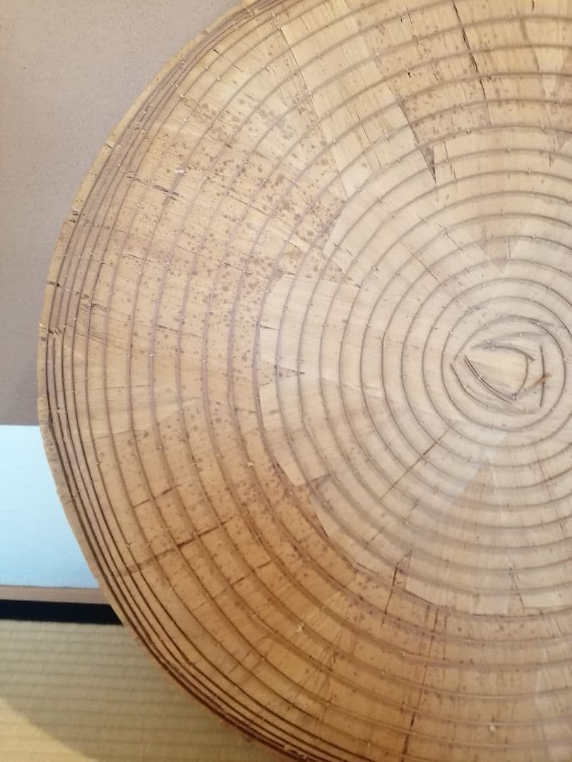 【茶事道具】露地笠　四客組　水屋道具481