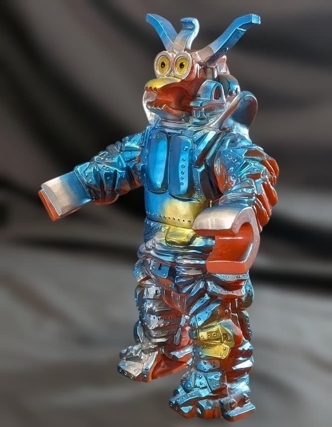 ジャイアントガルバン「キャプテンウルトラ」登場怪獣（ブルマァク復刻）ソフビ