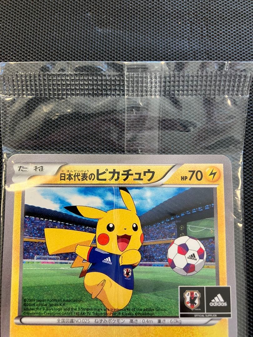 【未開封】日本代表のピカチュウ：ポケモンNewモン! Book付録 PROMO