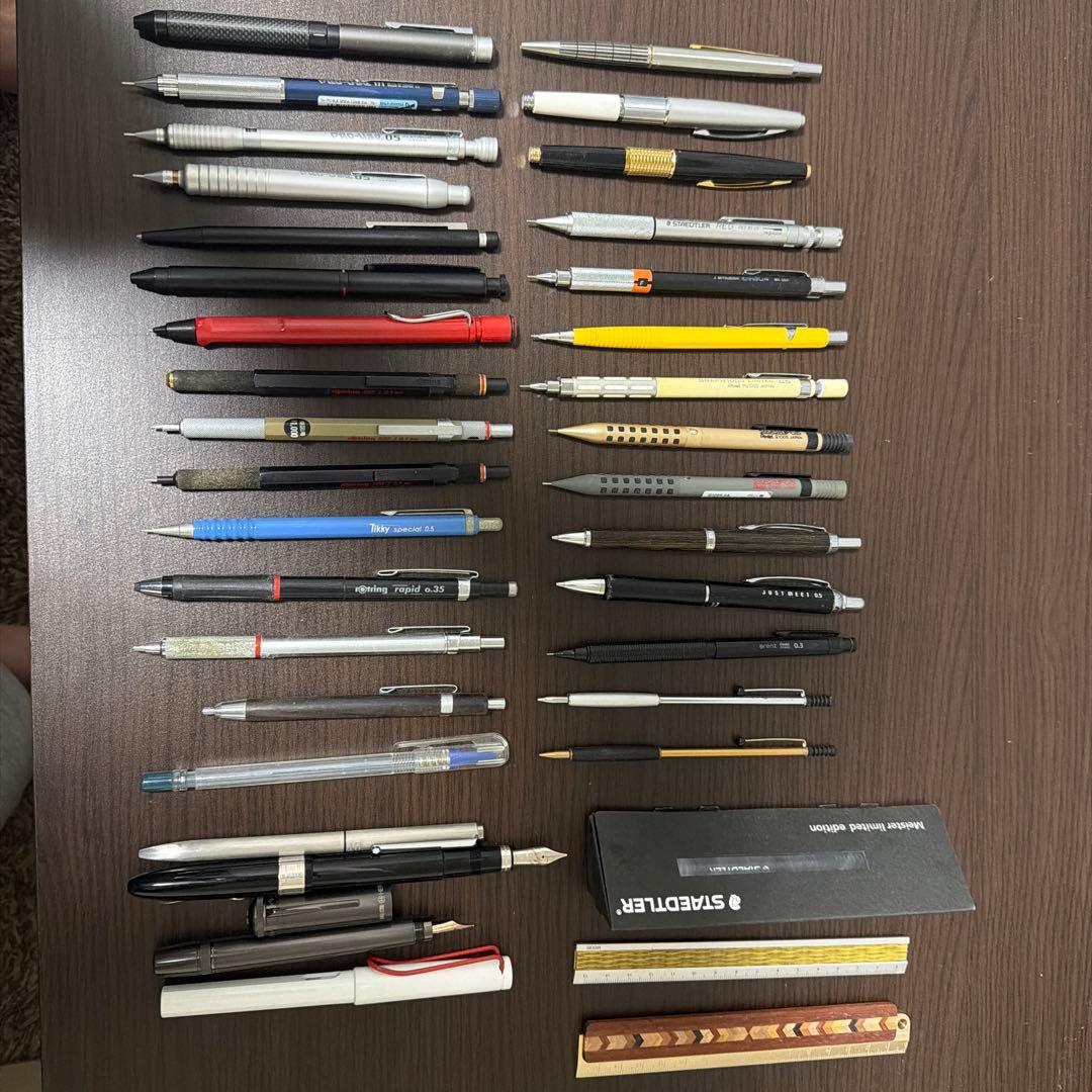 シャーペンセット 1部万年筆等