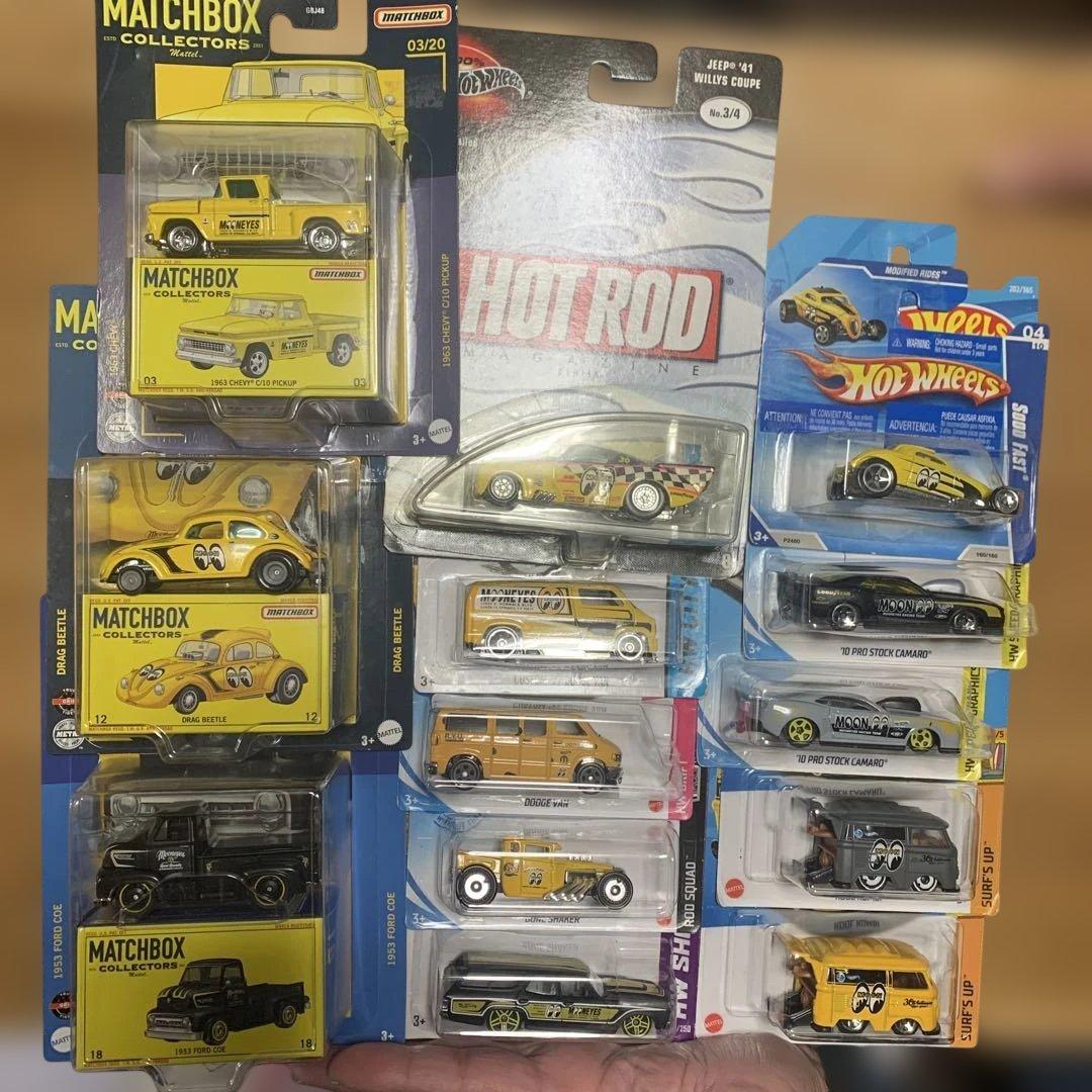 ムーンアイズ hotwheels MATCHBOX 13台セット