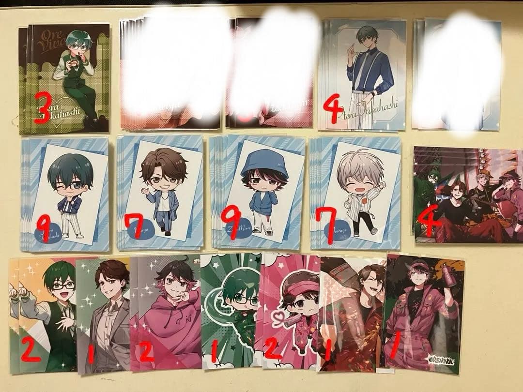 オレビバ　缶バッジ　ブロマイド