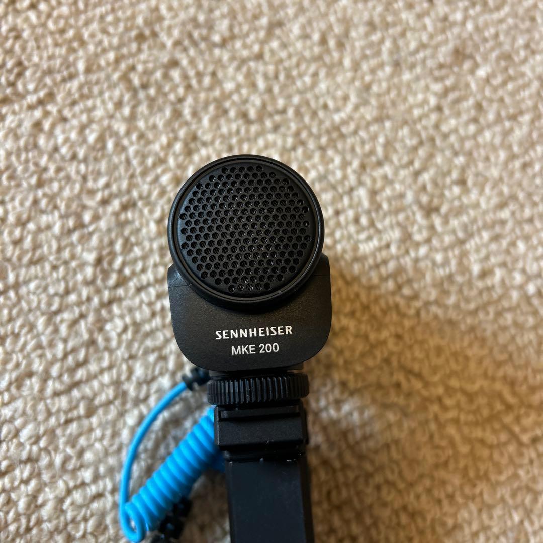 ゼンハイザーMKE200マイク　専用モバイルキット&スマホスタンド　セット　美品