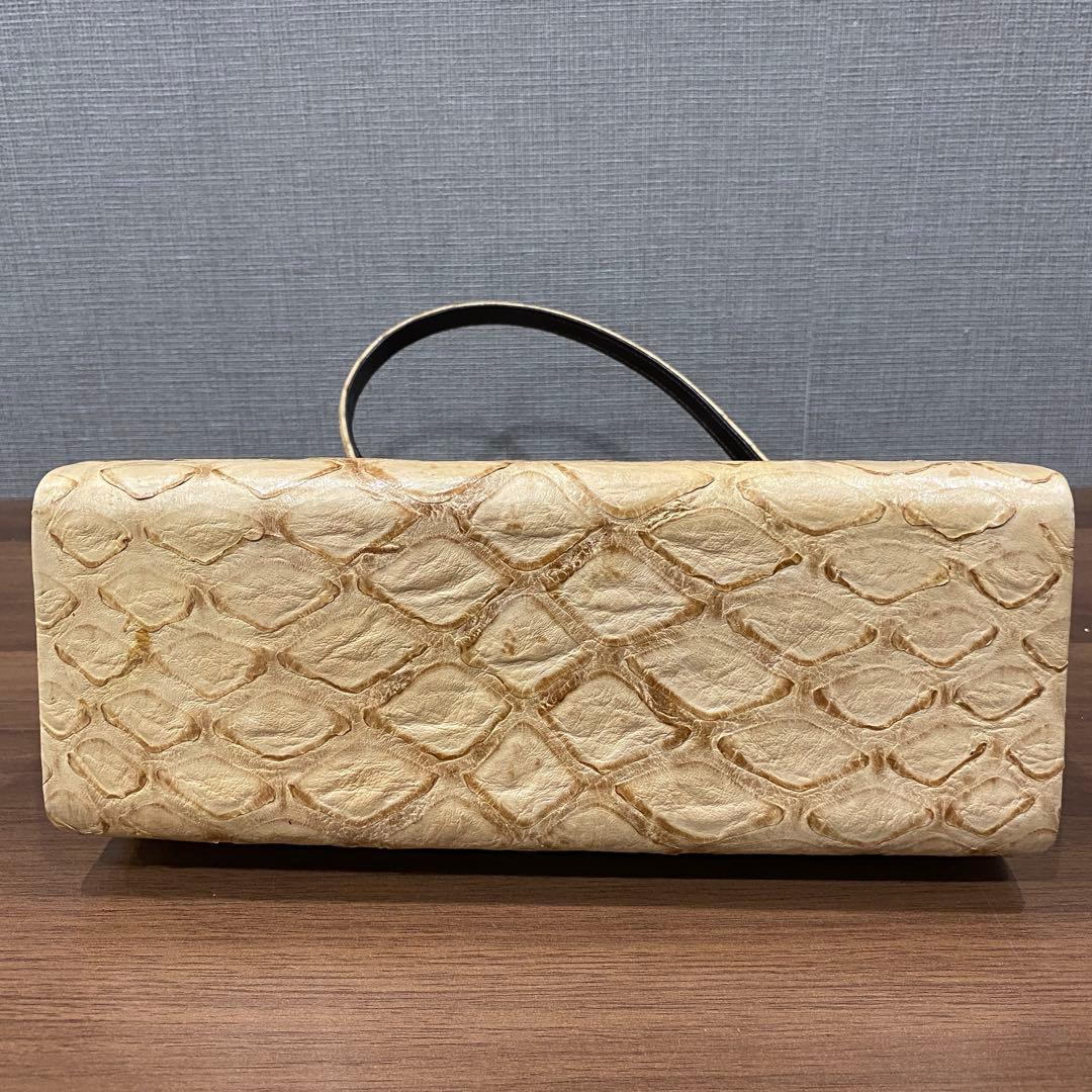 和装用バッグ クリーム色