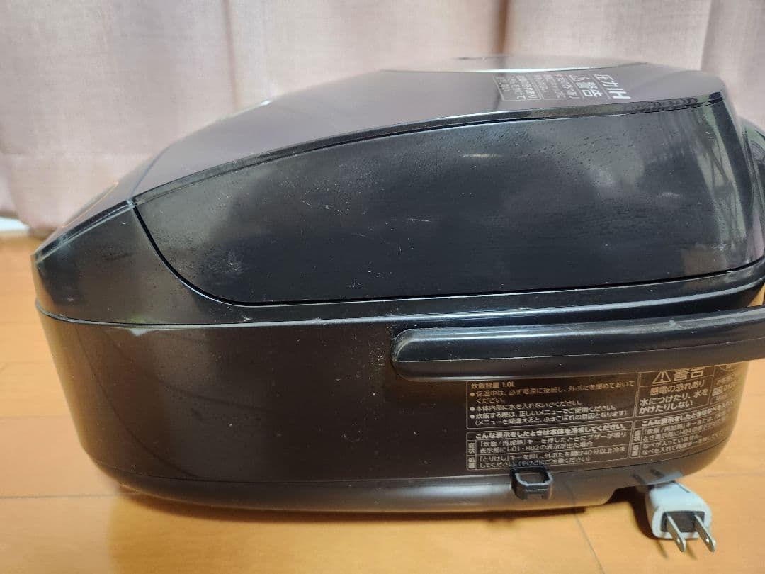 美品 象印 圧力IH 炊飯ジャー 炊飯器 5.5合 np-bk10