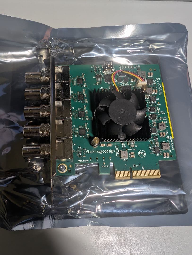 び*D様 Blackmagic DeckLink Duo 2 PCIeキャプチャ
