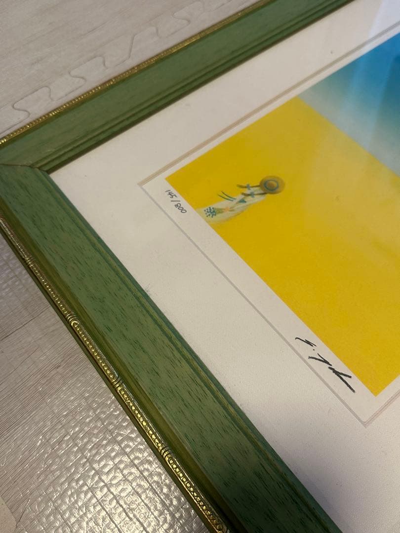 葉祥明 「花のメッセージ」限定800部ダイヤモンドスクリーニング　145/800