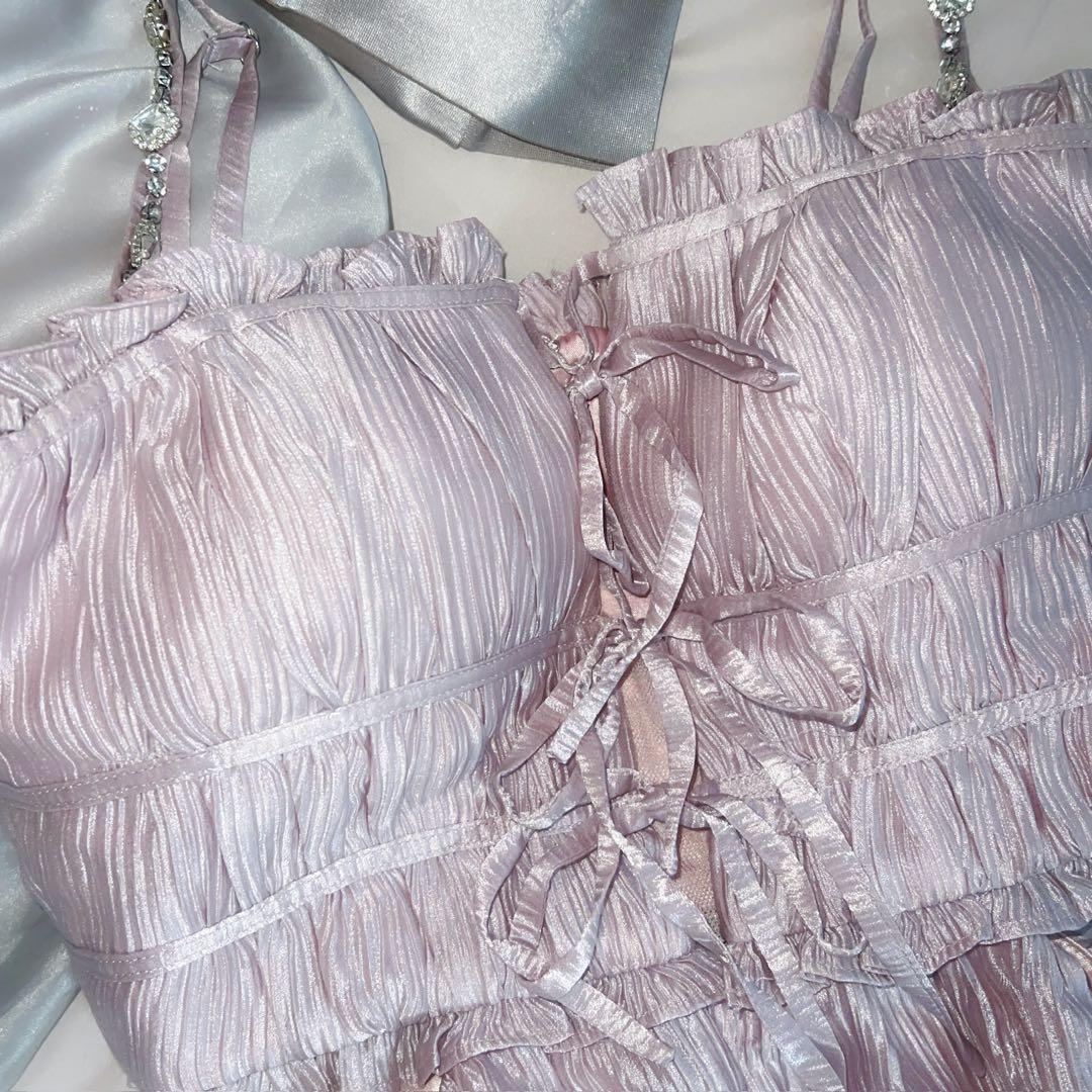 き*り様 【完売品】ROBE de FLEURS ローブドフルール ピンクドレス