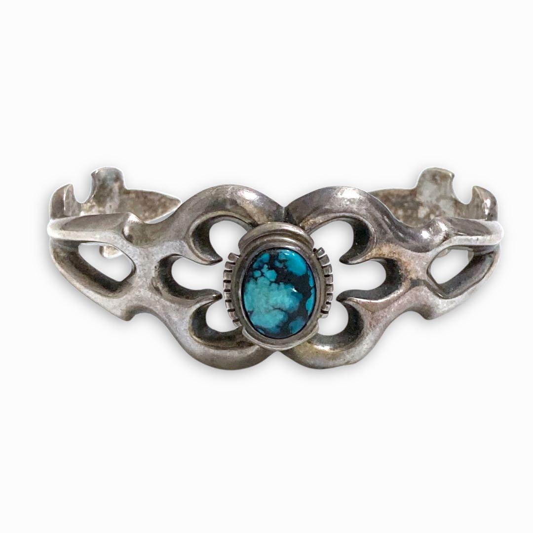 NAVAJO Francis L Begay バングル ターコイズ　シルバー