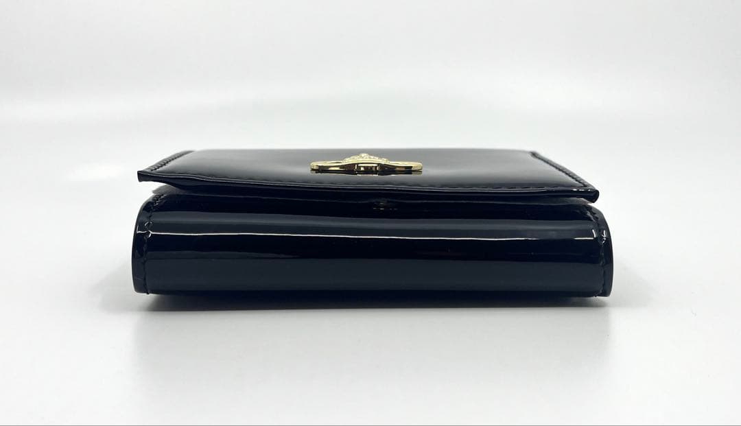【新品・未使用】Vivienne Westwood 三つ折り財布 ブラック