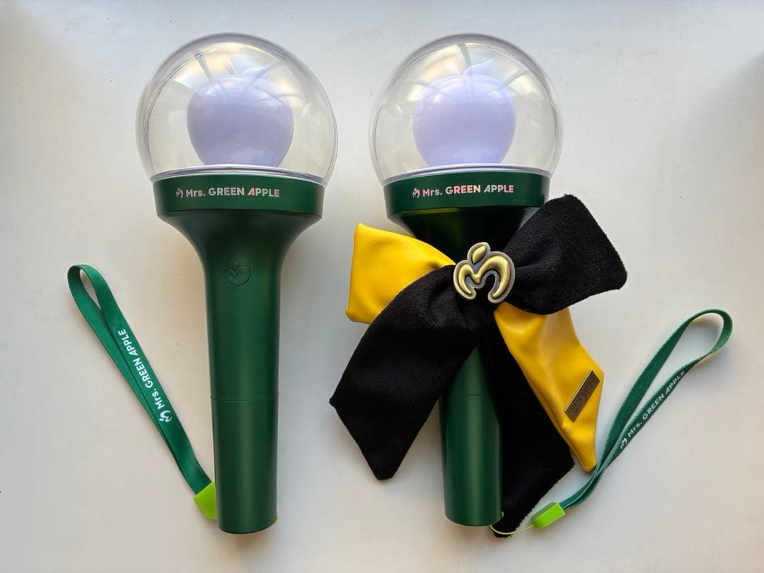 ミセス ライトスティック ペンライト2本＆リボン1個