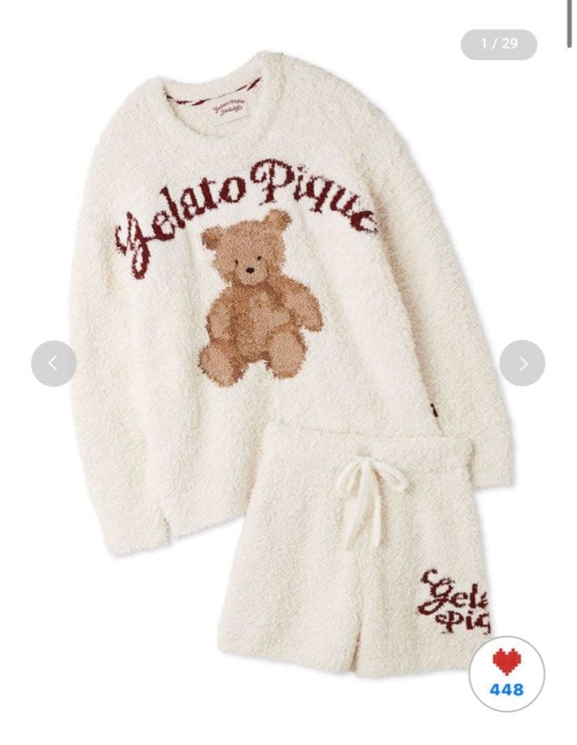 【新品】スノーベアジャガードプルオーバー＆ショートパンツ