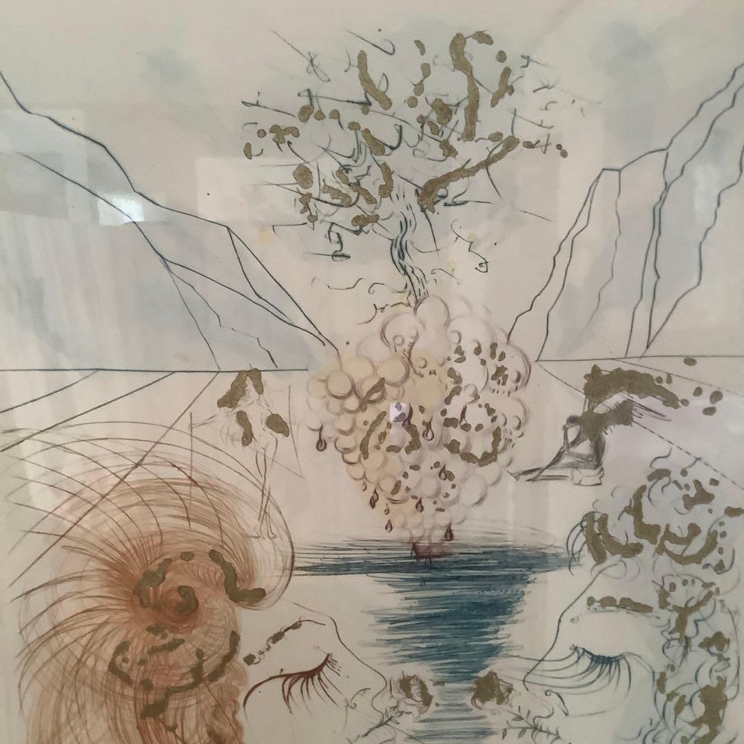 サルバドール・ダリ【至上の愛ーソロモンの歌より】銅版画、他