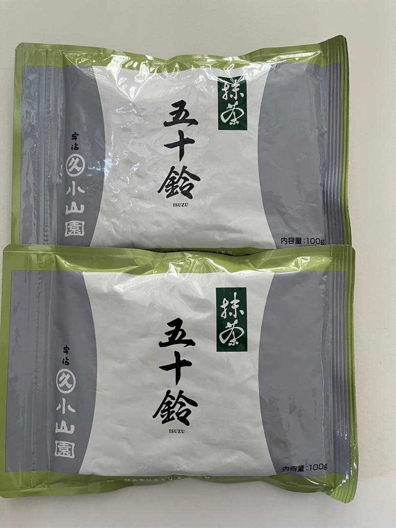 丸久小山園 抹茶 五十鈴 袋入 100gx2個セット