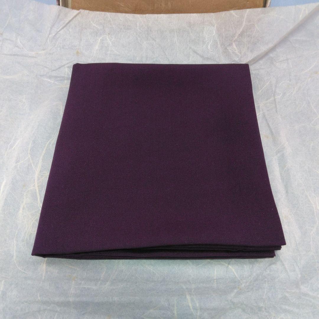 茶道用帛紗 　土田友湖　紫色 紫御服紗　袱紗