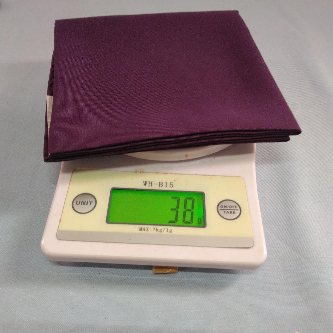 茶道用帛紗 　土田友湖　紫色 紫御服紗　袱紗