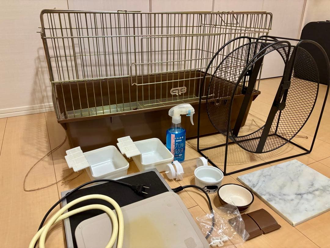 ハリネズミケージ　飼育10点セット