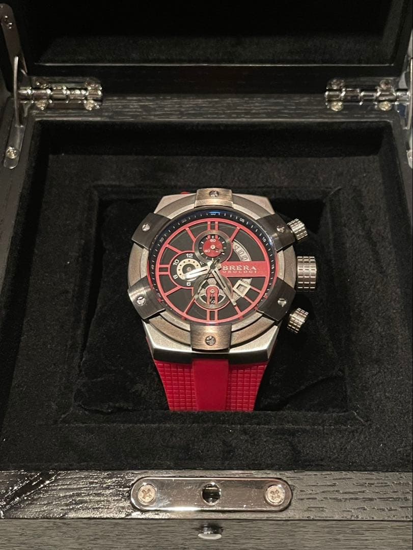 新品未使用 ブレラ オロロジ　スーパースポルティーボ　クロノグラフ