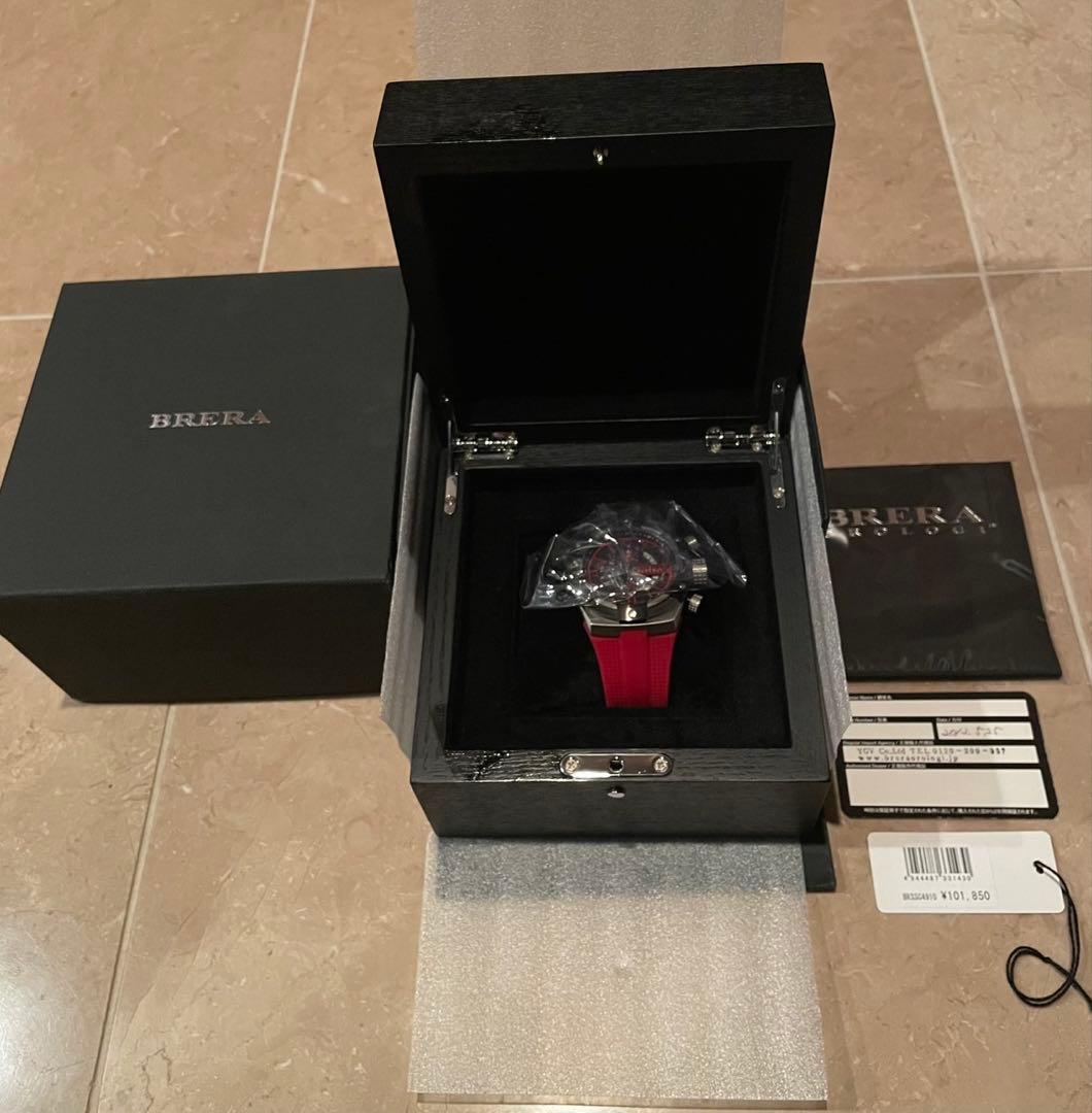 新品未使用 ブレラ オロロジ　スーパースポルティーボ　クロノグラフ
