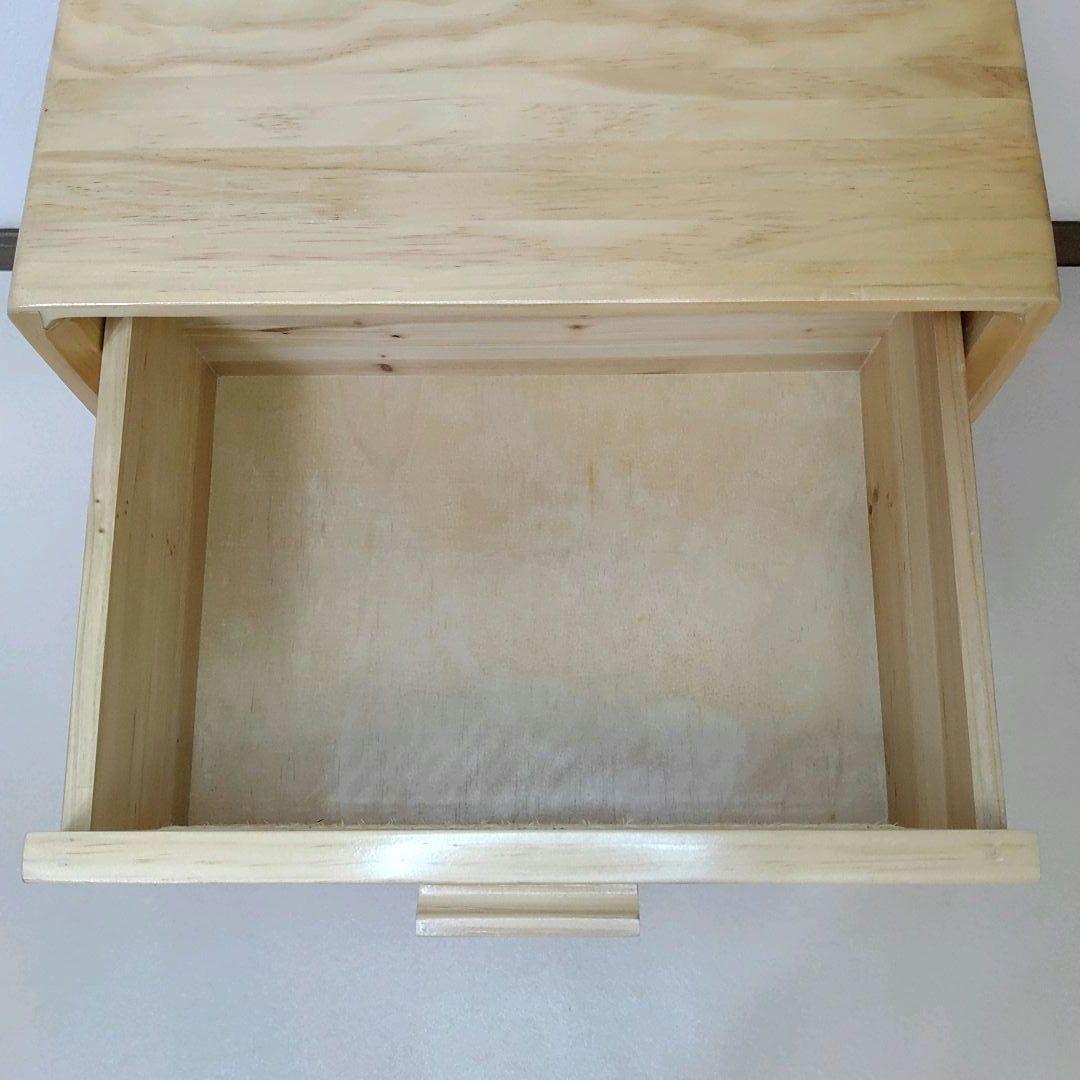 籐 木製 ベッド サイドテーブル ラタン ウッドキャビネット