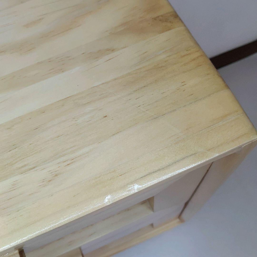 籐 木製 ベッド サイドテーブル ラタン ウッドキャビネット