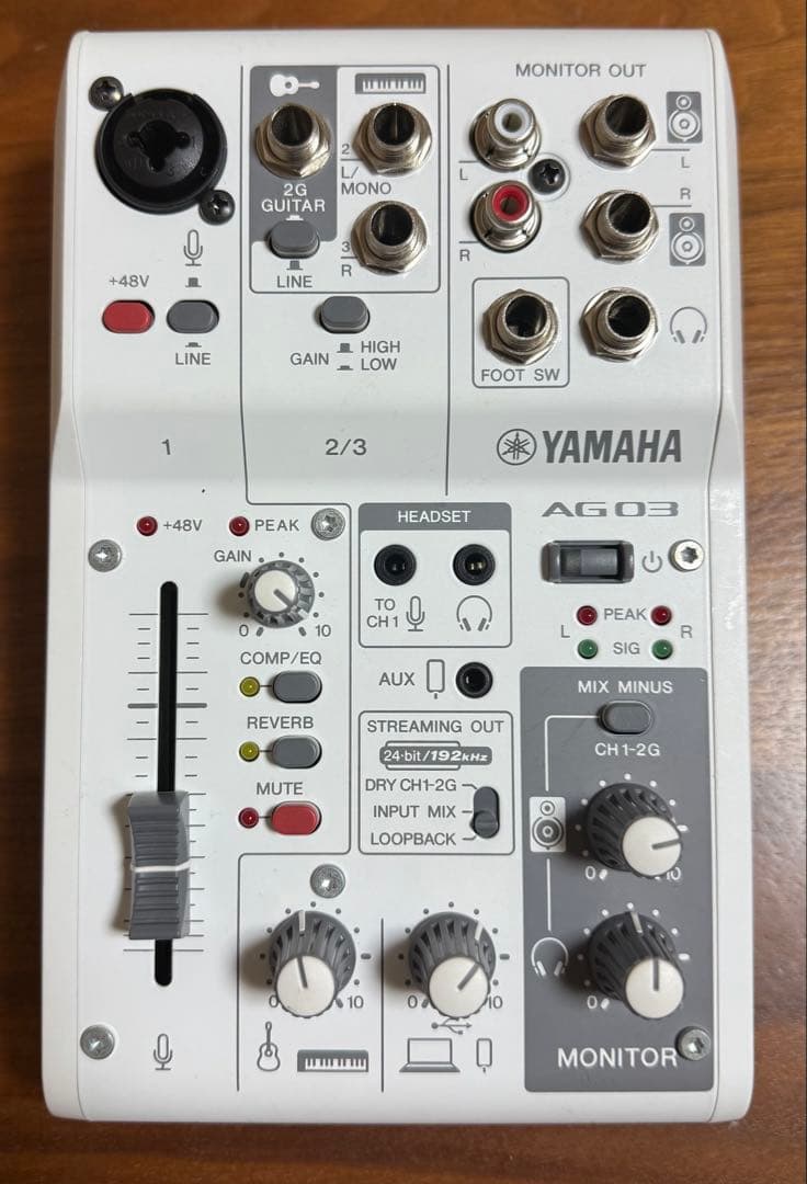 YAMAHA ヤマハ AG03 オーディオインターフェイス　ジャンク
