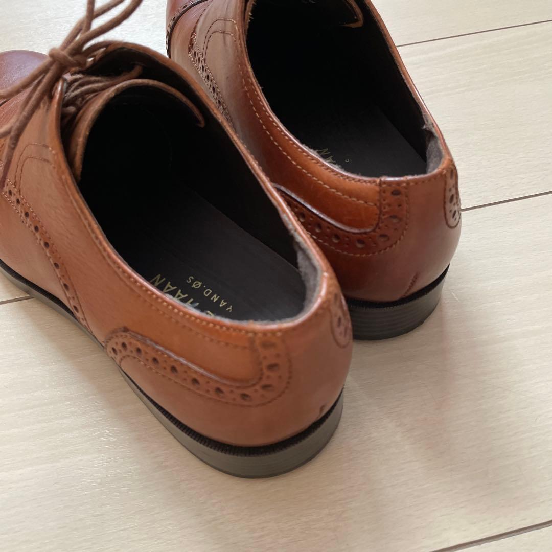 【美品】COLE HAAN コールハーン GRAND OS ブラウンレザー 8W