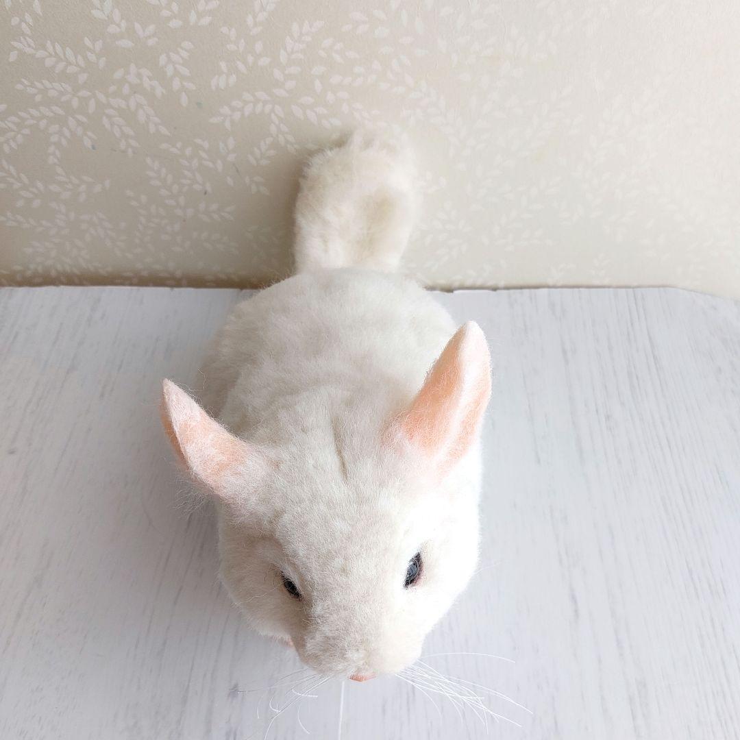 羊毛フェルト　チンチラ