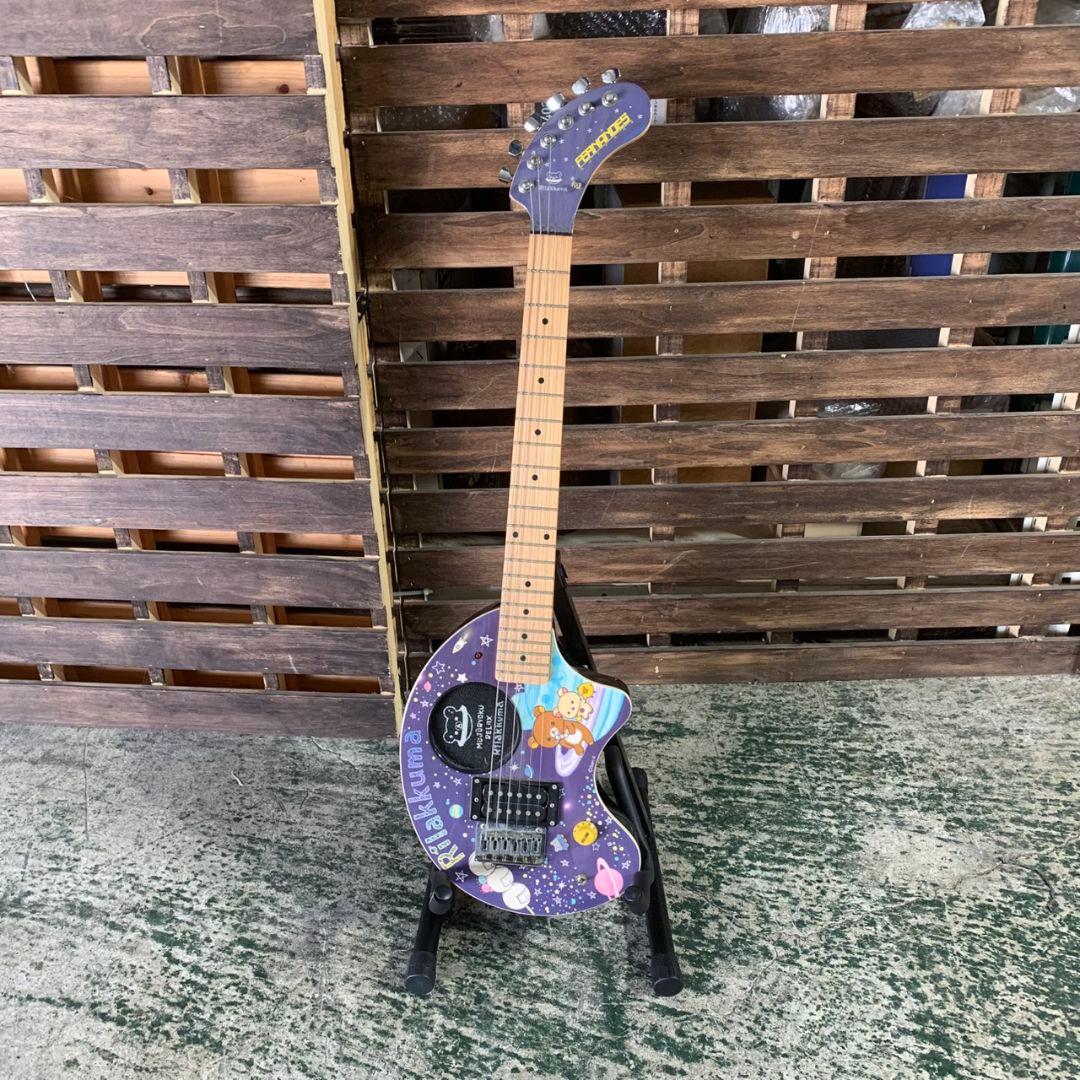 J760 FERNANDES エレキギター ZO-3 リラックマ 宇宙デザイン
