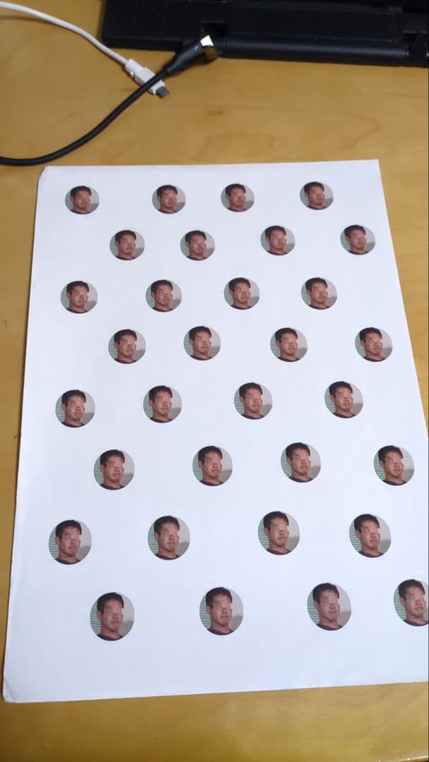 野獣先輩 丸型シール 40枚セット