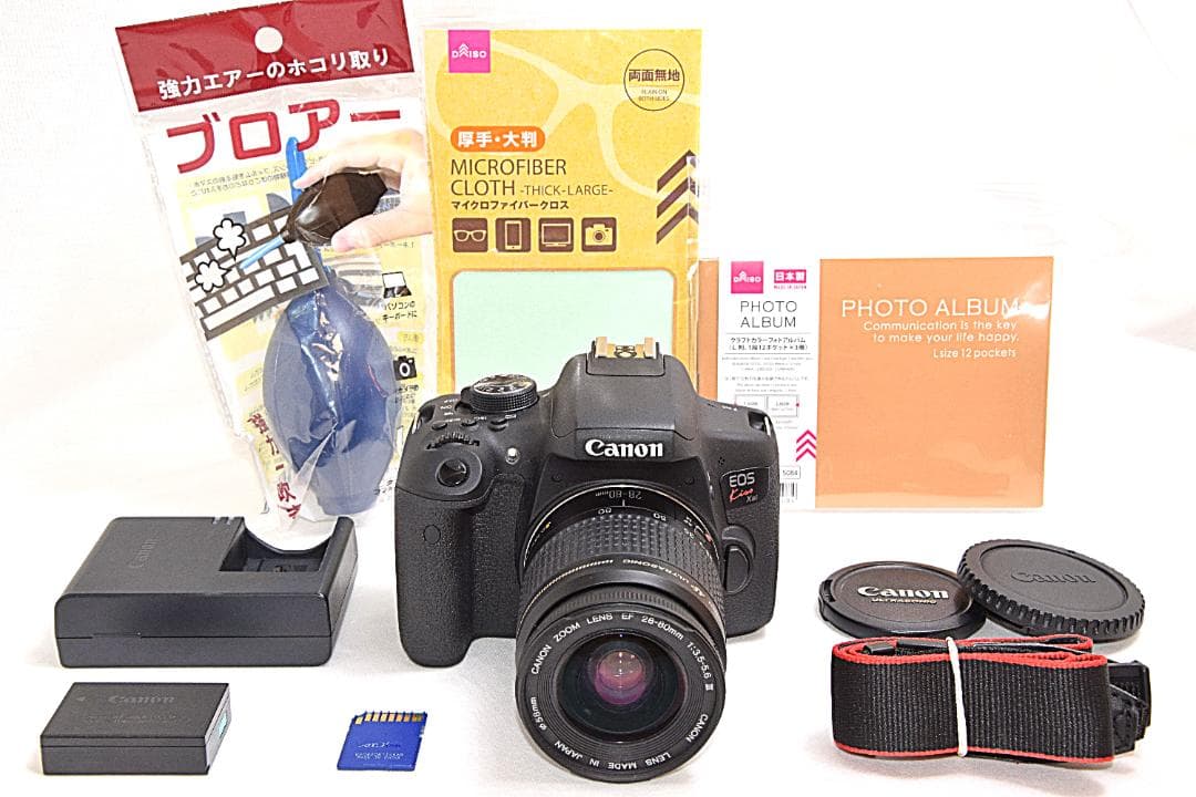 美品 Wi-Fi機能搭載!! Canon キャノン Kiss X8i