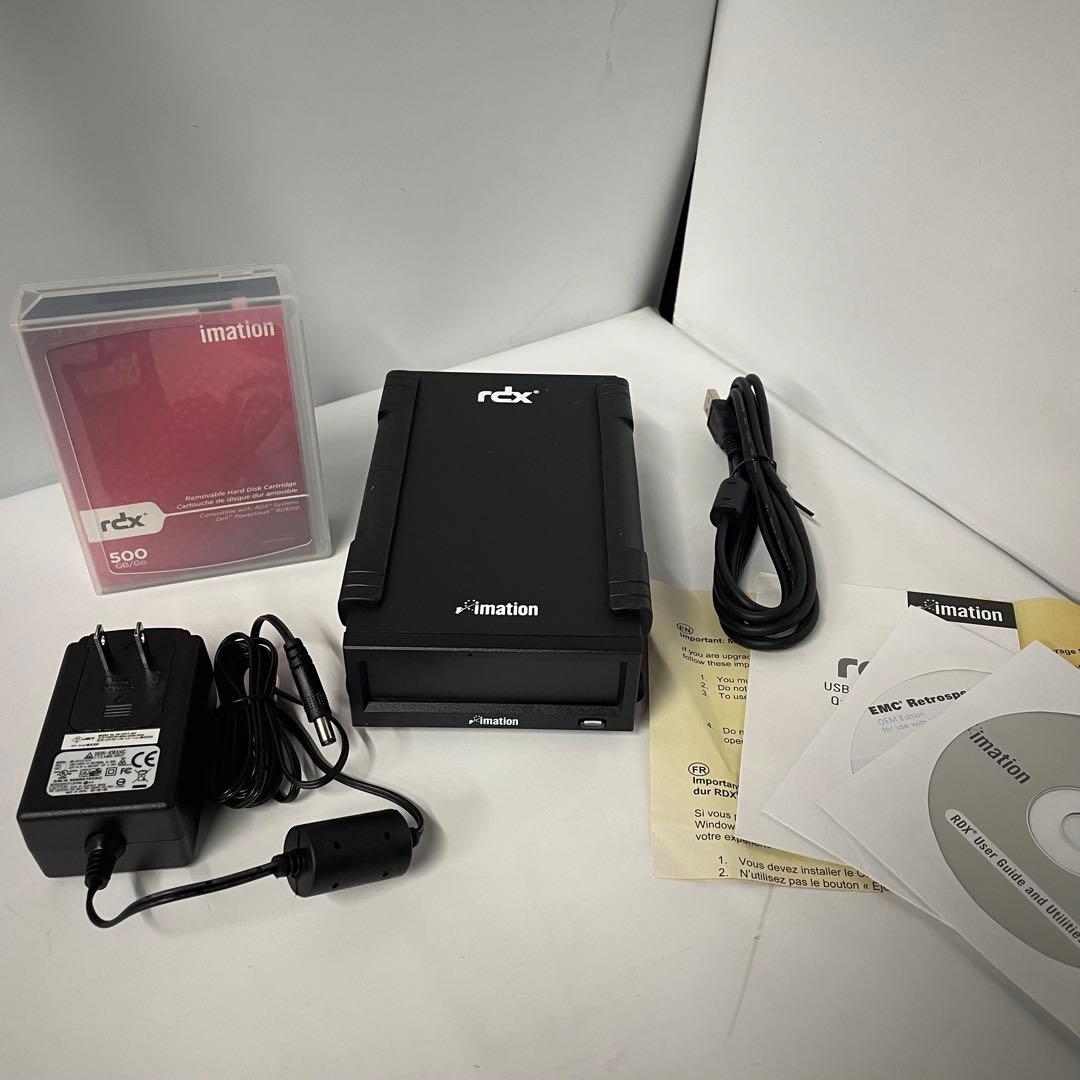 【美品】imation RDX-USB RDX-500GB イメーション
