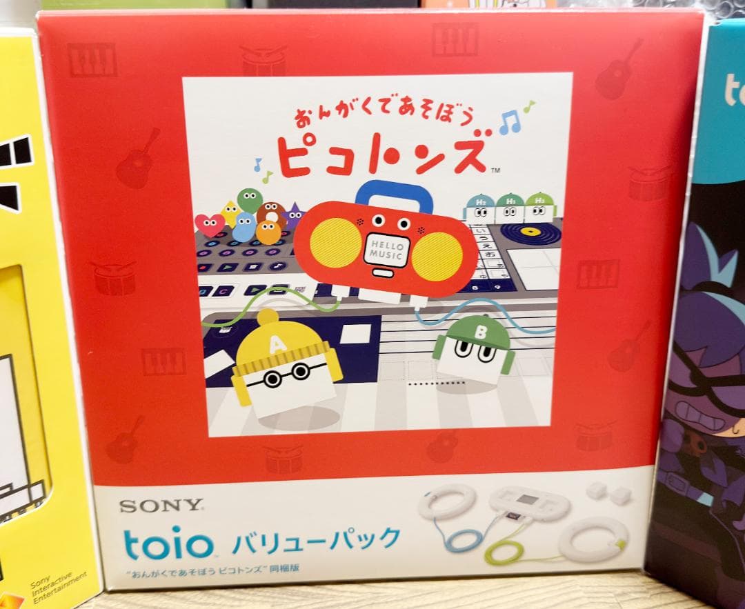 ★送料1050円込★ toio 本体セット ソフト３本セット ボドゲ
