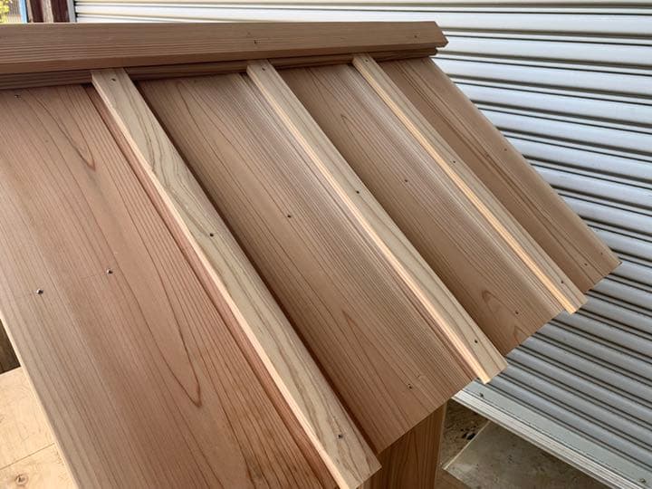 【価格相談可】一点物　オリジナル木製犬小屋　木造家屋　和風　屋外屋内室内 ペット