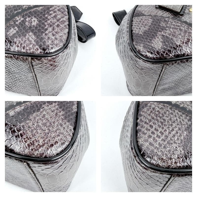 希少 ヴィヴィアンウエストウッド ハンドバッグ ヤスミン 型押し エナメル