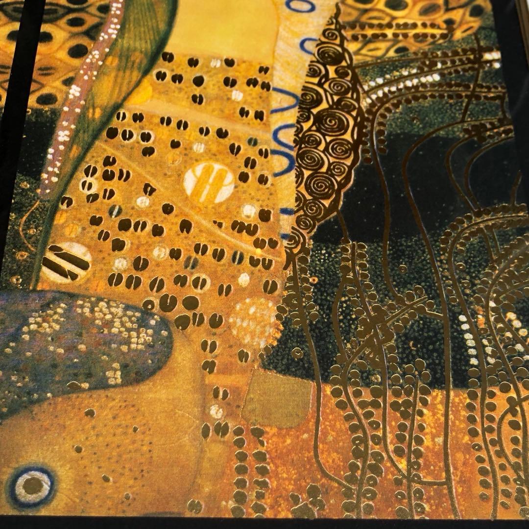 真作保証 グスタフ・クリムト 水蛇 額装67 /250 Gustav Klimt