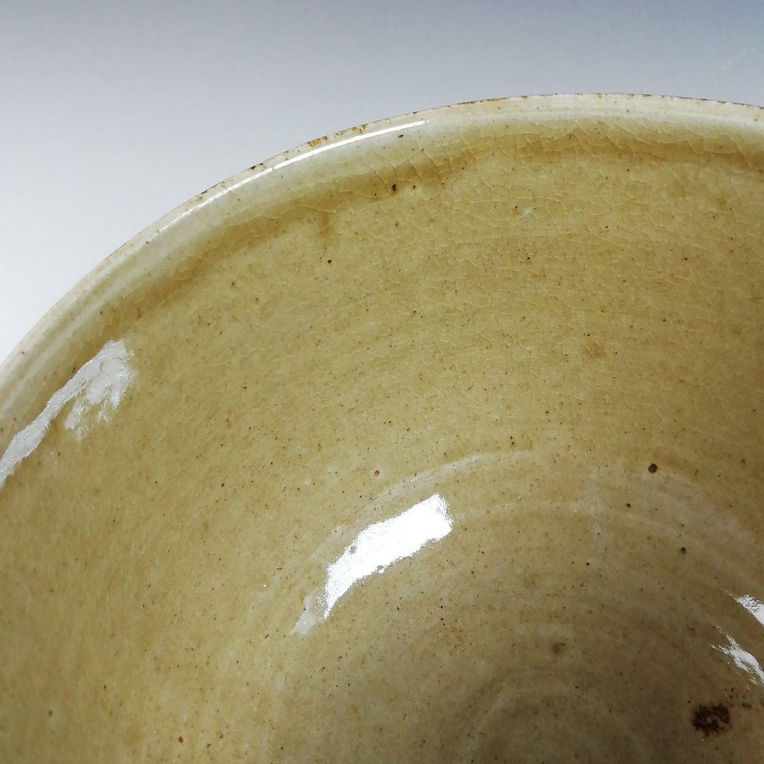 Ｔ７７２　茶碗　『虫明焼』『松本学 造』　共箱　抹茶碗　茶道具