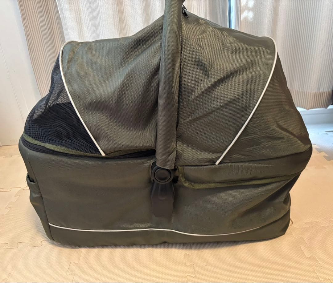 【かっしーに】Piccolo Cane ペットカート オリーブグリーン