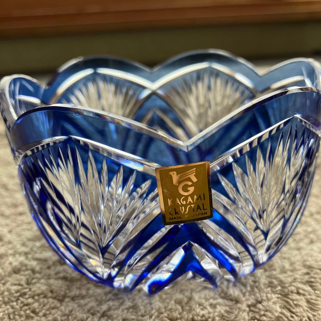 各務(カガミ)クリスタル 小鉢揃