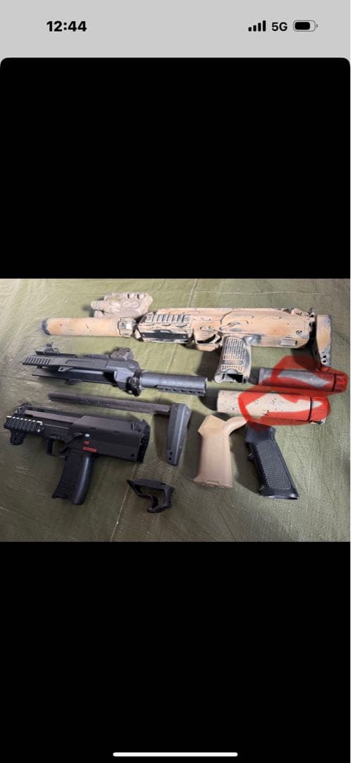 ジャンク パーツ取り エアガン 電動ガンガスガン まとめセット スペアパーツ等