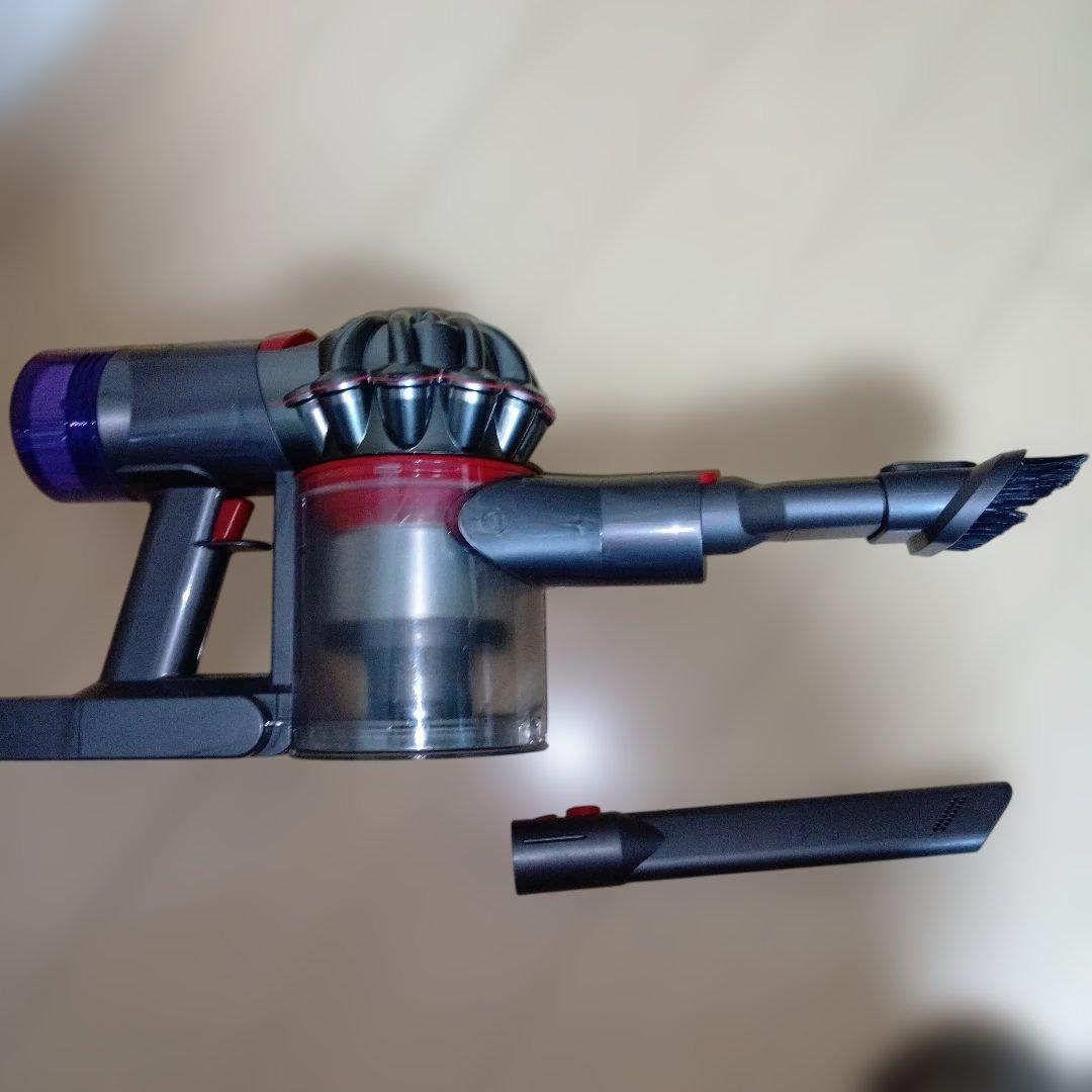 送料込 美品V8SV10Kスティック&ハンディクリーナー 充電器・ノズル2種付き