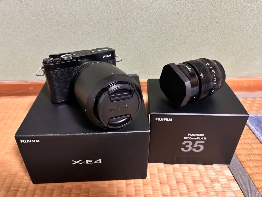 デジタルカメラ Fujifilm X-E4 + XF35mmF1.4 + XF90mmF2