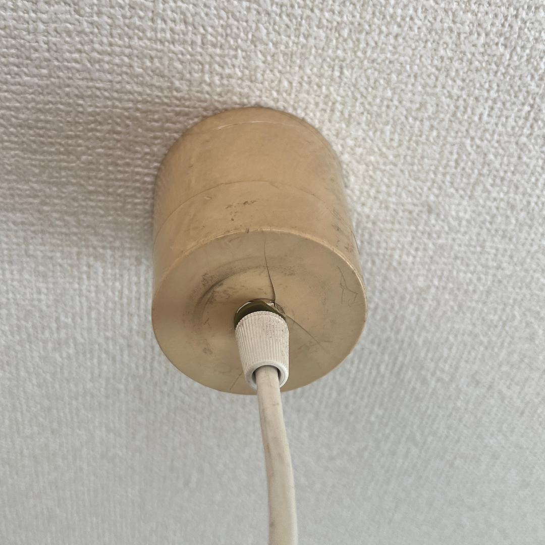 ペンダントランプ 60年代 ミッドセンチュリー 北欧 ヴィンテージ 照明器具