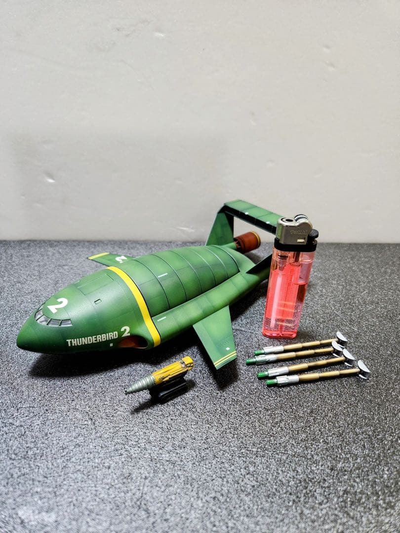 究極サンダーバード2号　１／350 観賞用ディスプレイ　プロ製作完成品