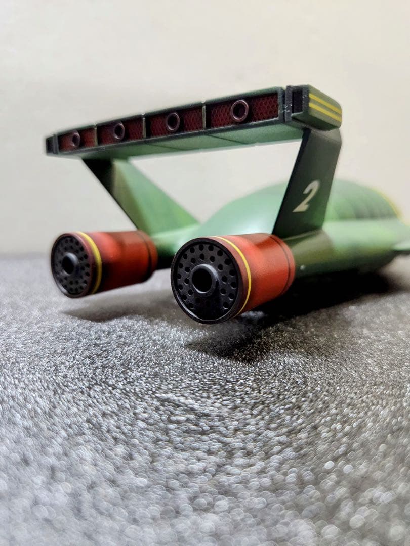 究極サンダーバード2号　１／350 観賞用ディスプレイ　プロ製作完成品