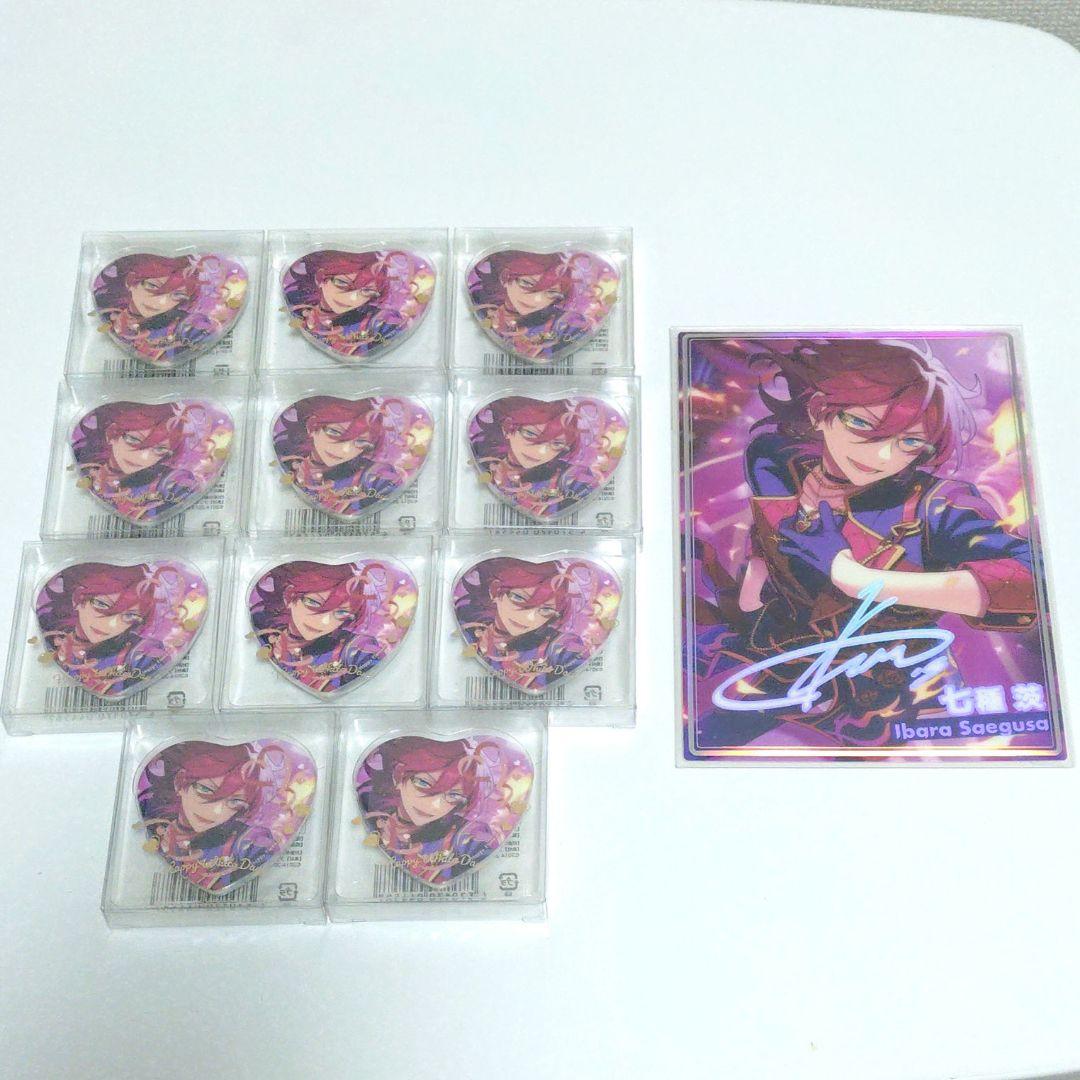 七種茨　ハート缶バッチ