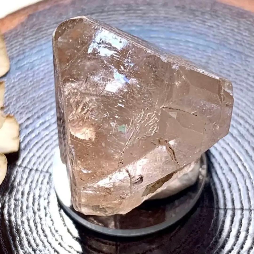 美し過ぎるピーチカラートパーズ原石199ct/非加熱/鉱物標本