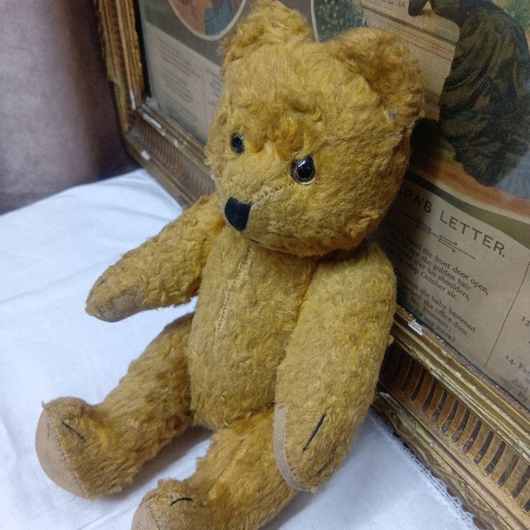 ♥ドイツからやって来た賢いお顔の　アンティーク　テディベア♥